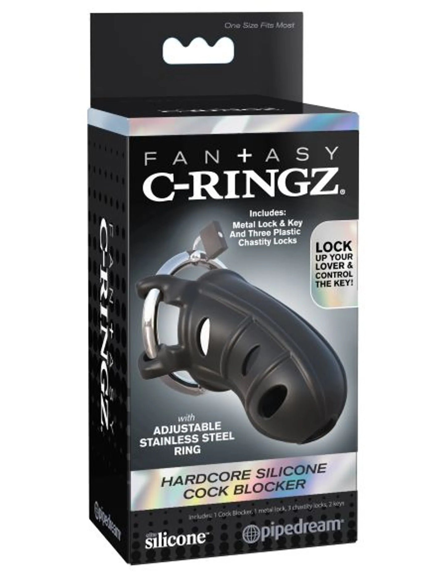 FANTASY C-RINGZ HARDCORE COCK BLOCKER