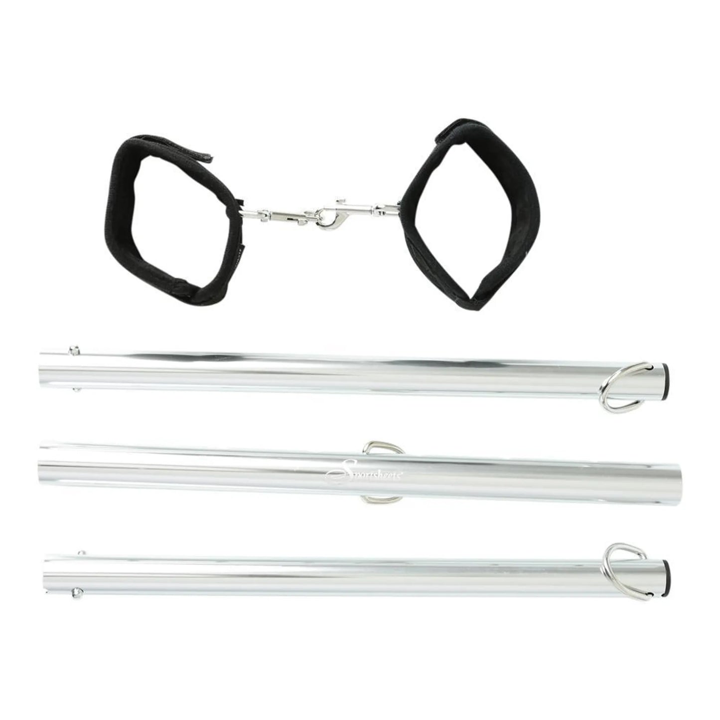 Sportsheets expandable spreader bar and cuffs set, product photo