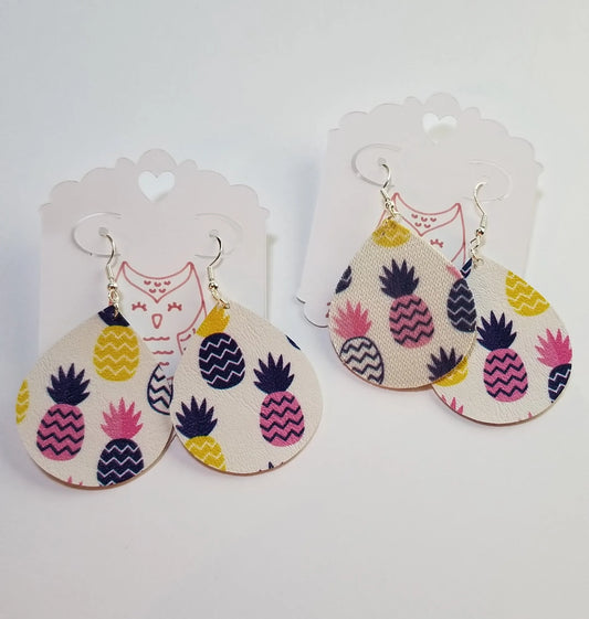Pineapple Double Sided Earrings