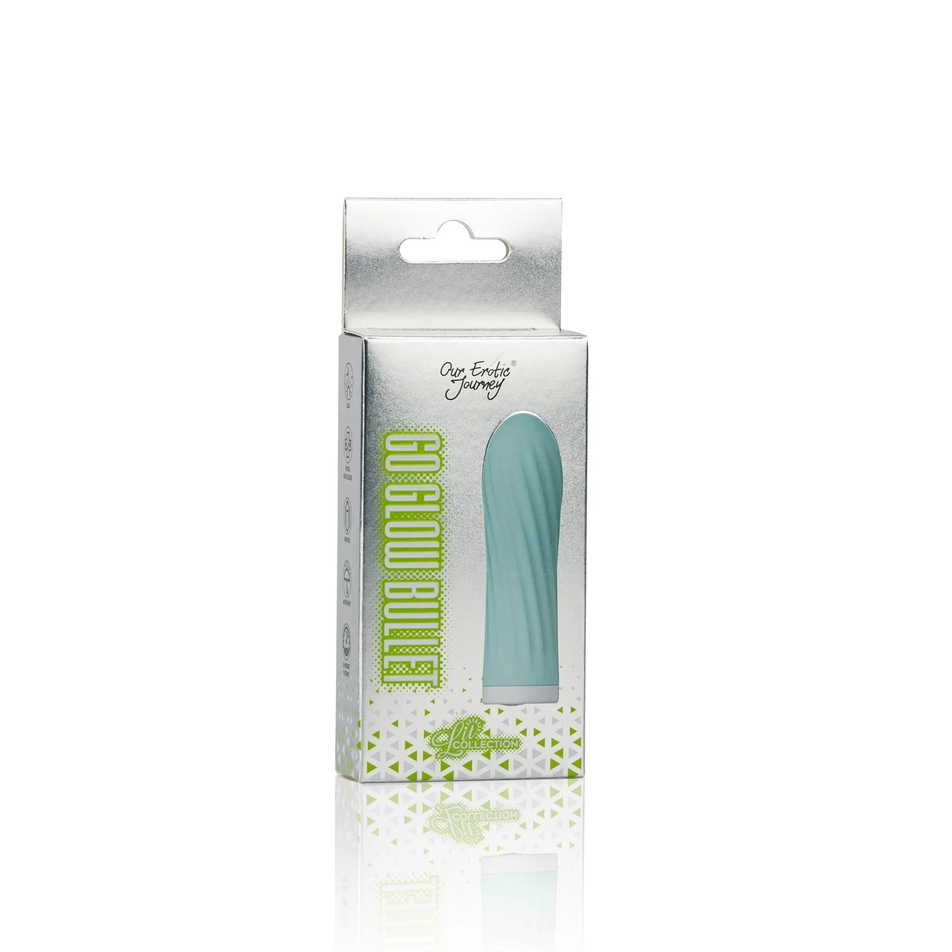 Go Glow Bullet Vibrator by Our Erotic Journey, product photo