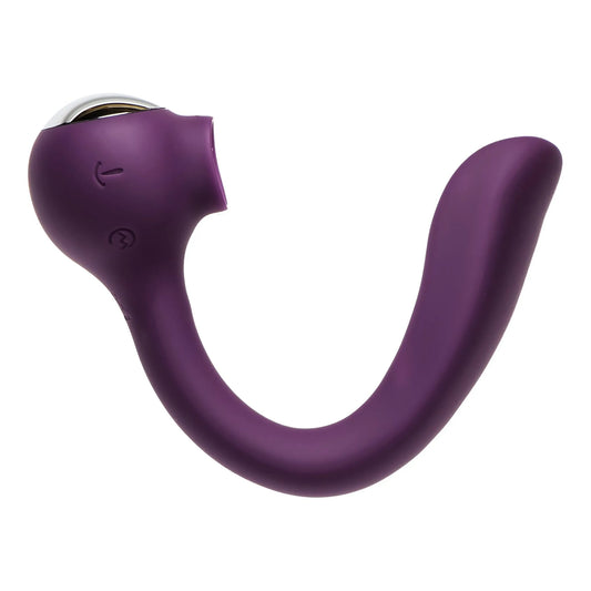 Lunar Licker Bendable Clitoral & G-Spot Vibrator by Our Erotic Journey, product photo