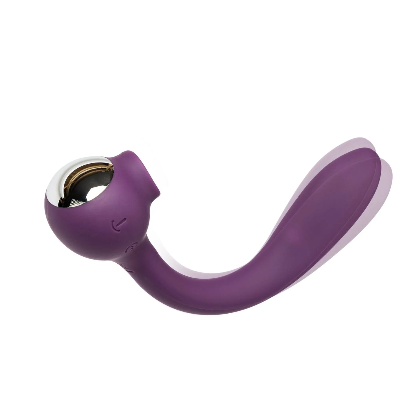 Lunar Licker Bendable Clitoral & G-Spot Vibrator by Our Erotic Journey, retail packaging