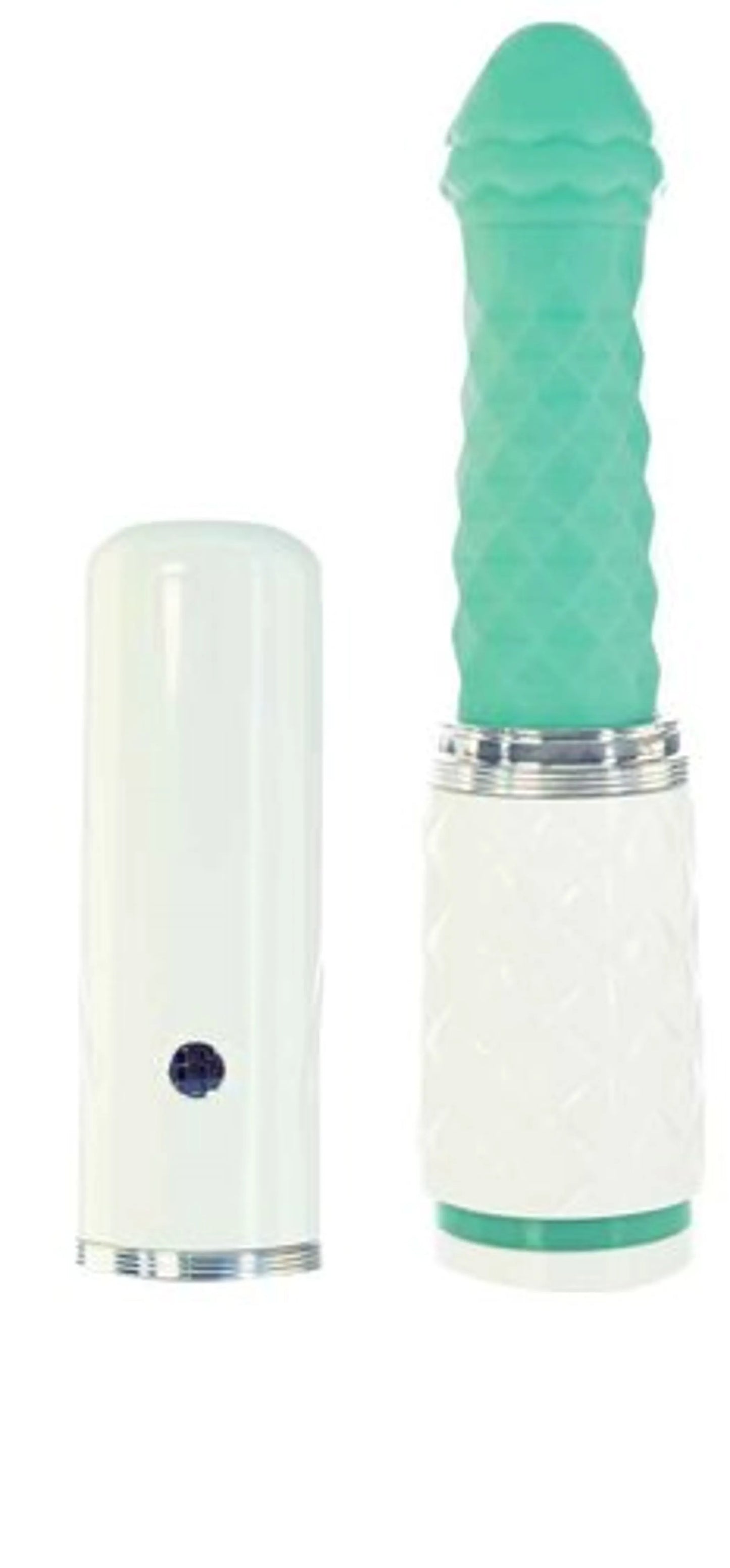 PILLOW TALK FEISTY LUXURIOUS THRUSTING & VIBRATING MASSAGER TEAL