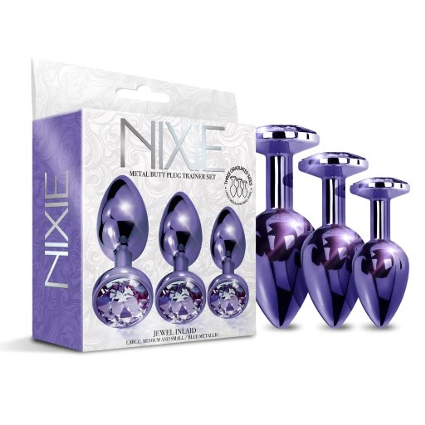 NIXIE METAL PLUG TRAINER SET PURPLE METALLIC