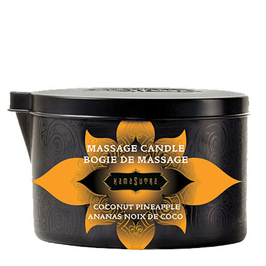 Kama Sutra coconut pineapple massage candle, product photo