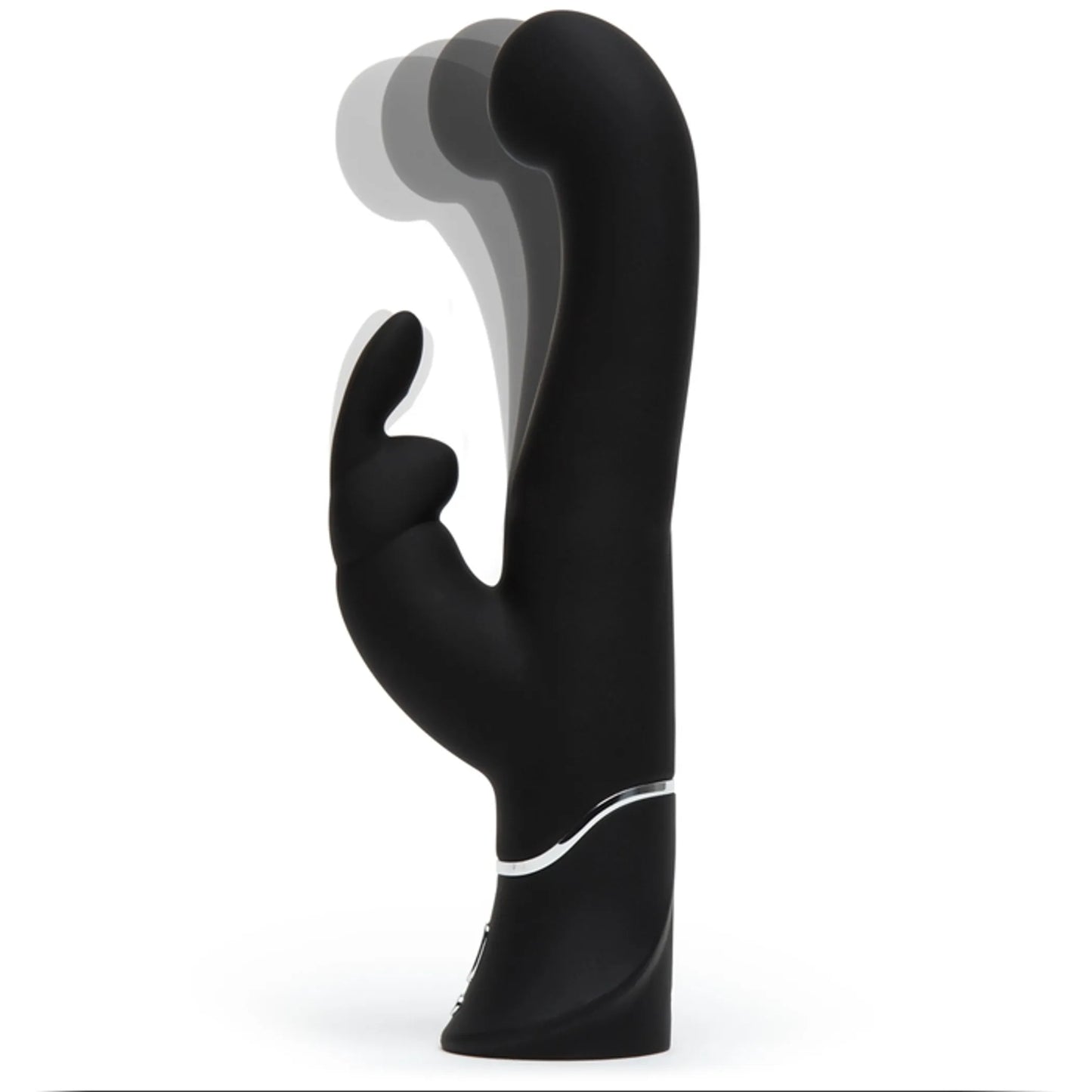 Happy Rabbit G-Spot Stroker Rabbit Vibrator in black by Lovehoney, product photo