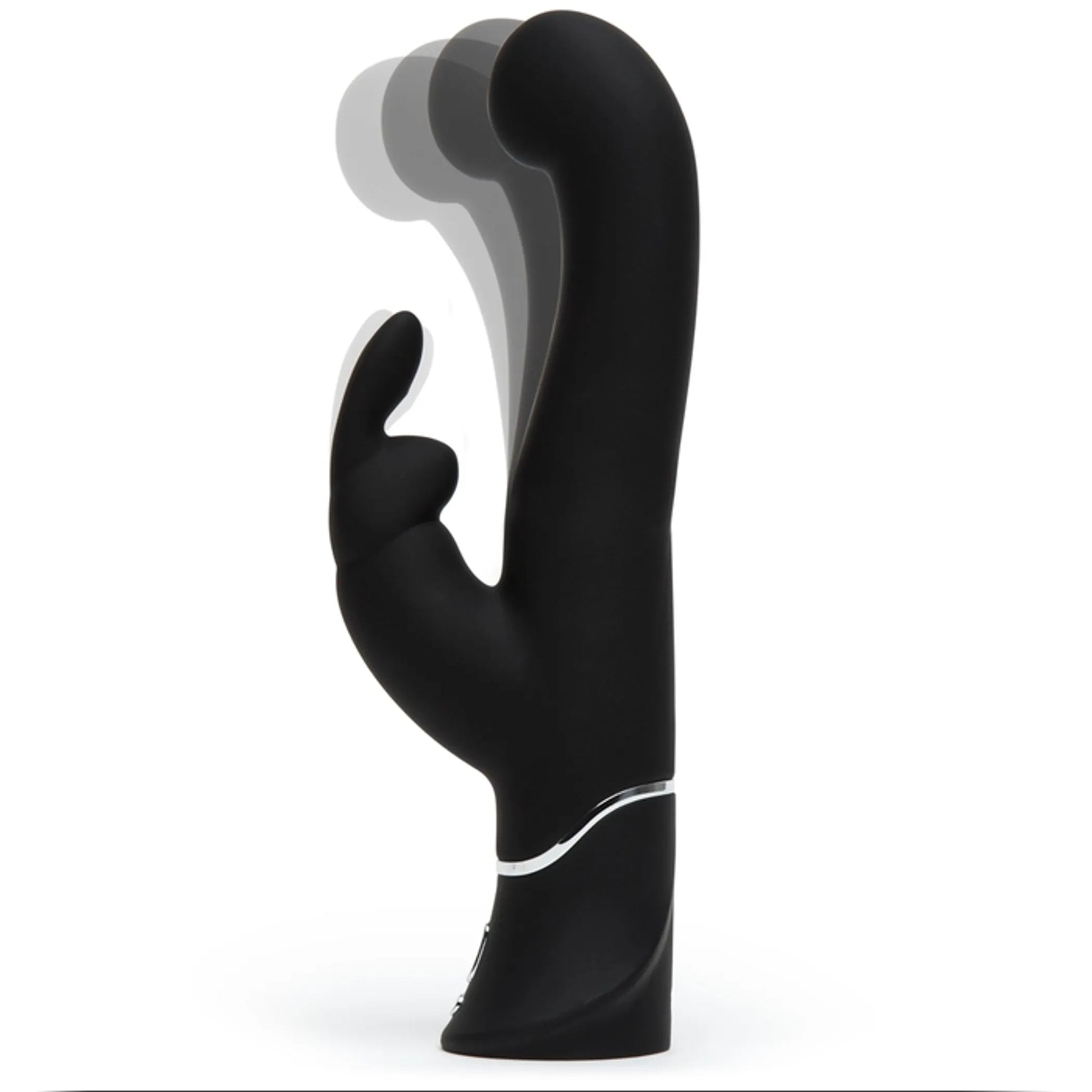 Happy Rabbit G-Spot Stroker Rabbit Vibrator in black by Lovehoney, product photo