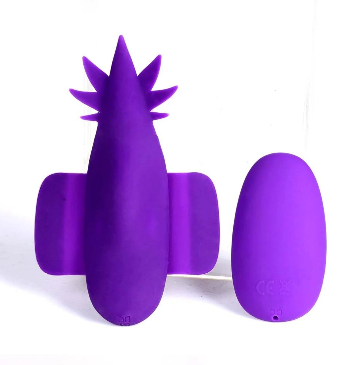 Maia Toys Sativa remote control panty teaser vibrator in purple, product photo