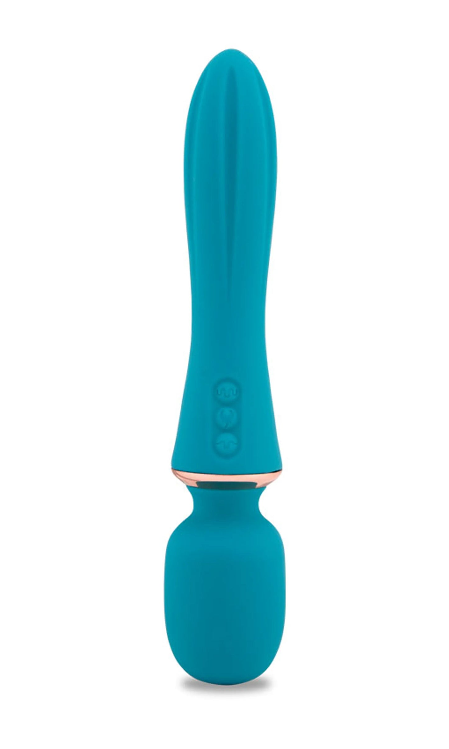 Nu Sensuelle Nubii Mika mini wand massager in blue, product photo