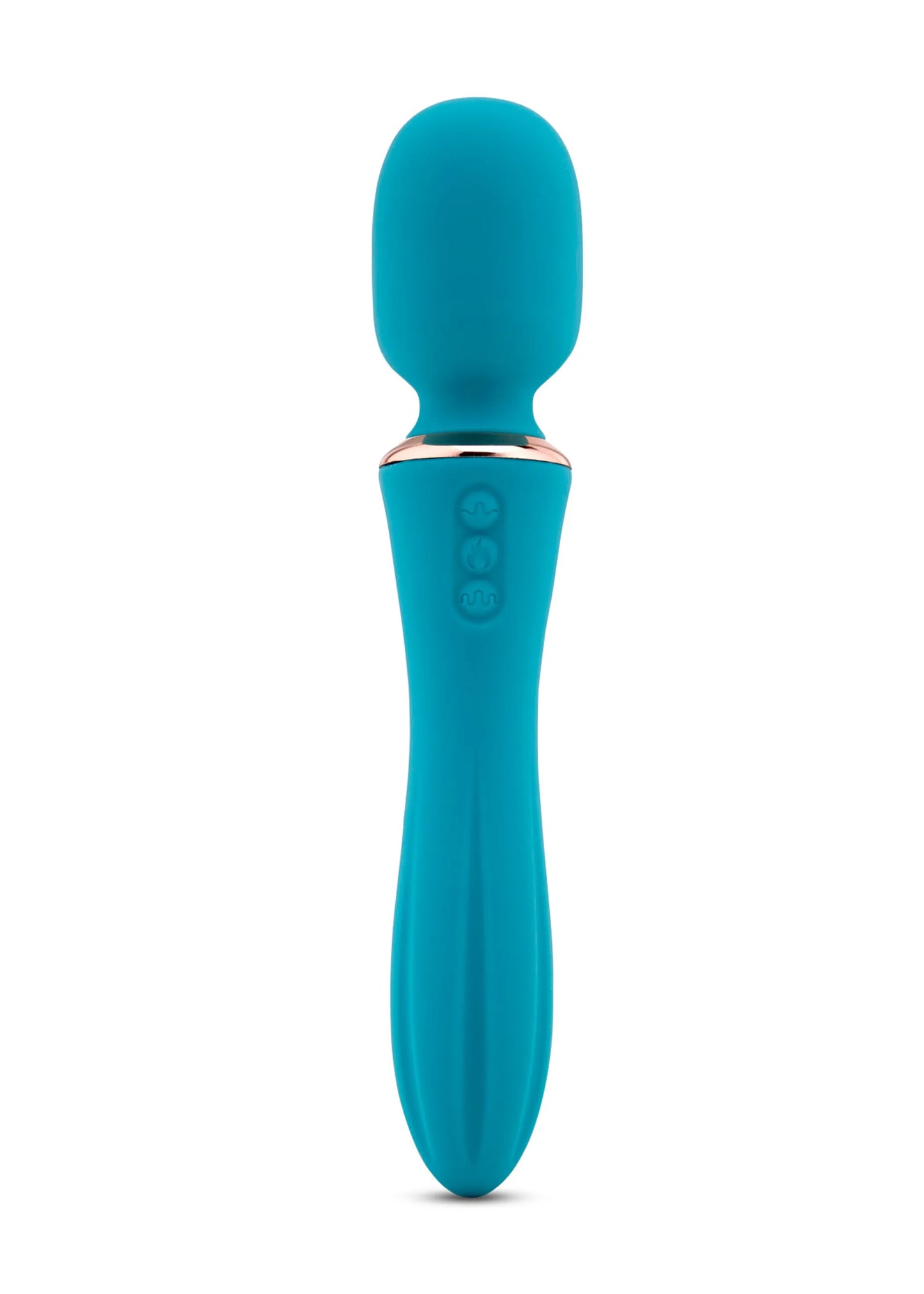 Nu Sensuelle Nubii Mika mini wand massager in blue, product photo