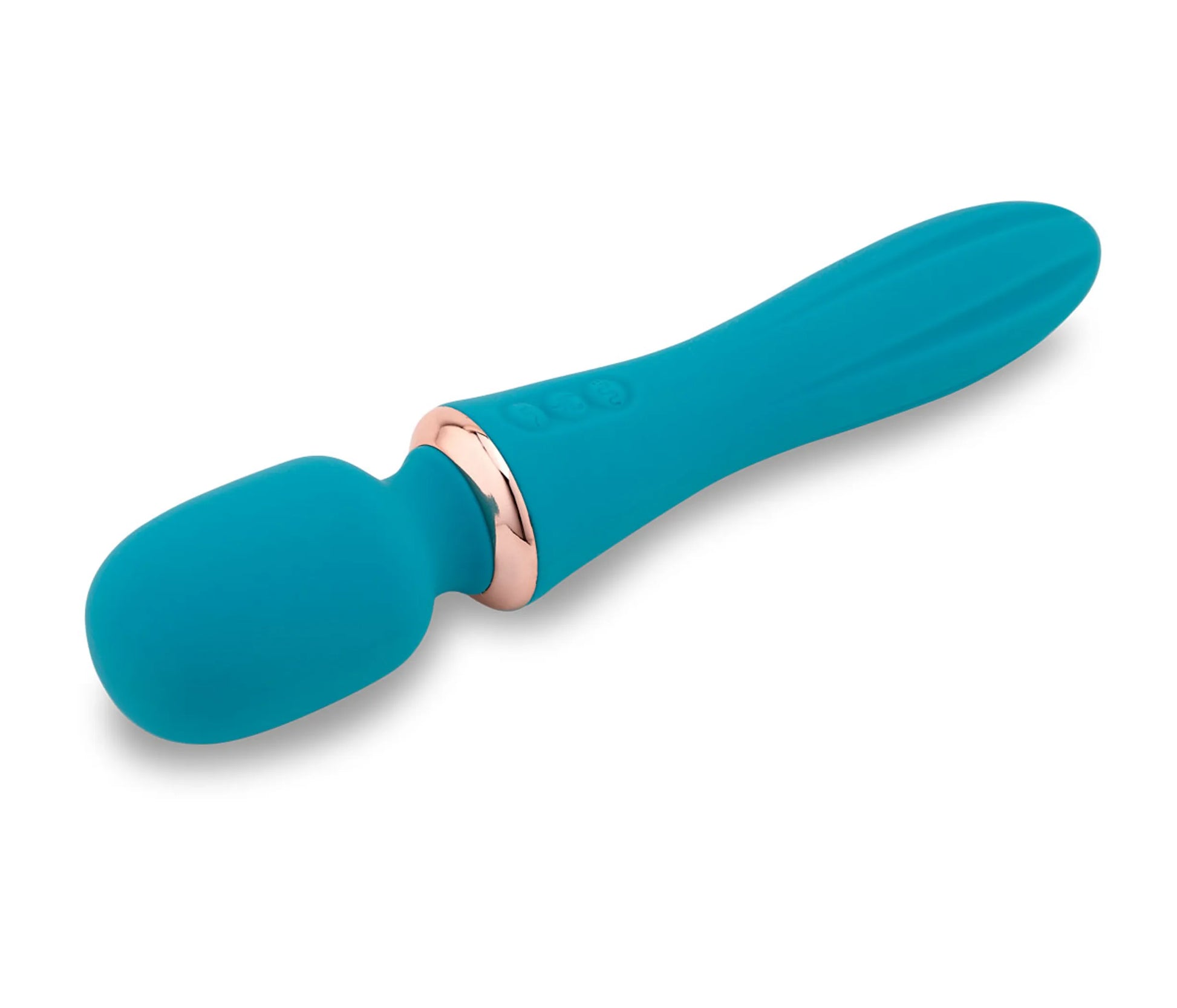 Nu Sensuelle Nubii Mika mini wand massager in blue, product photo