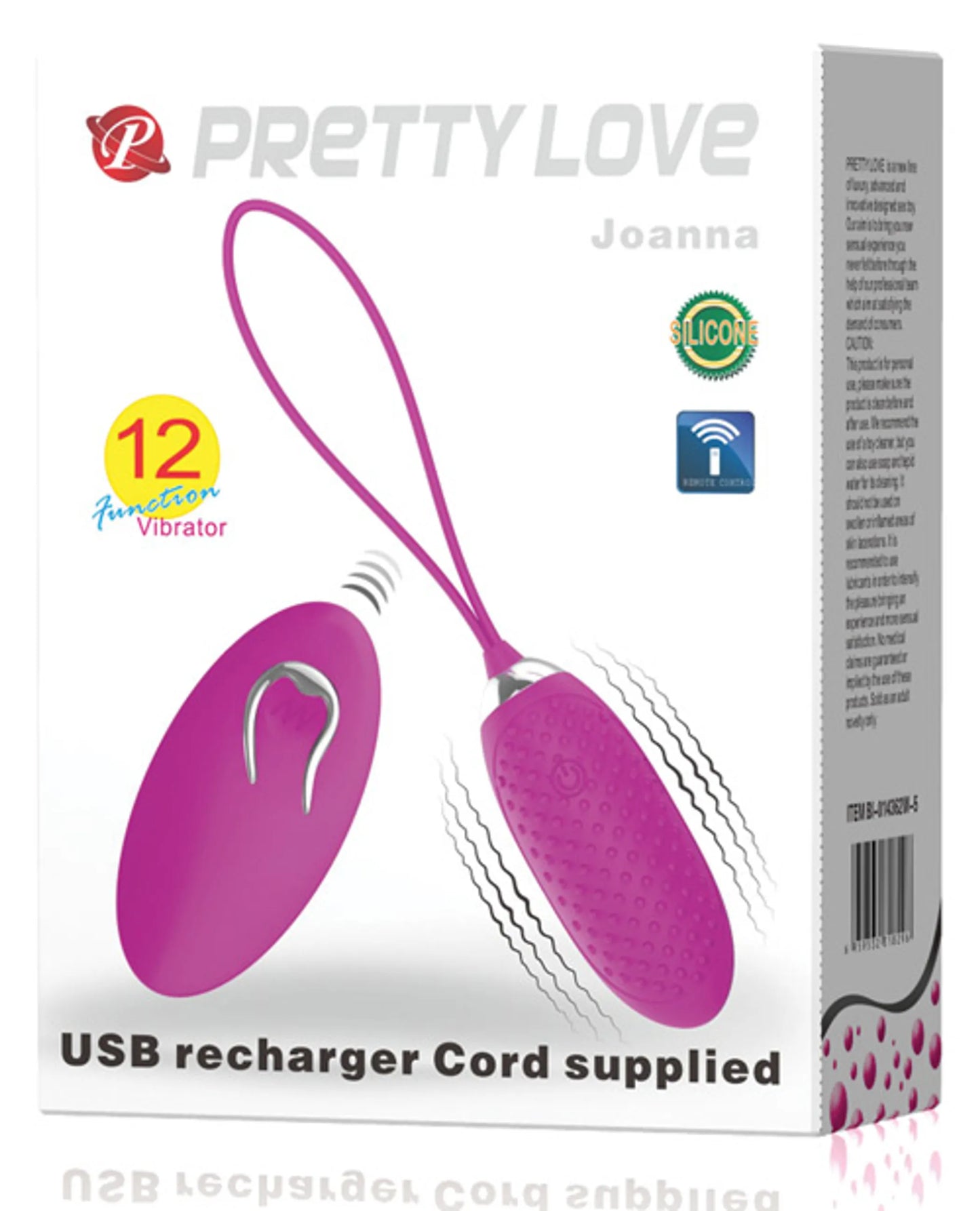Pretty Love Joanna Bullet Vibrator - Purple