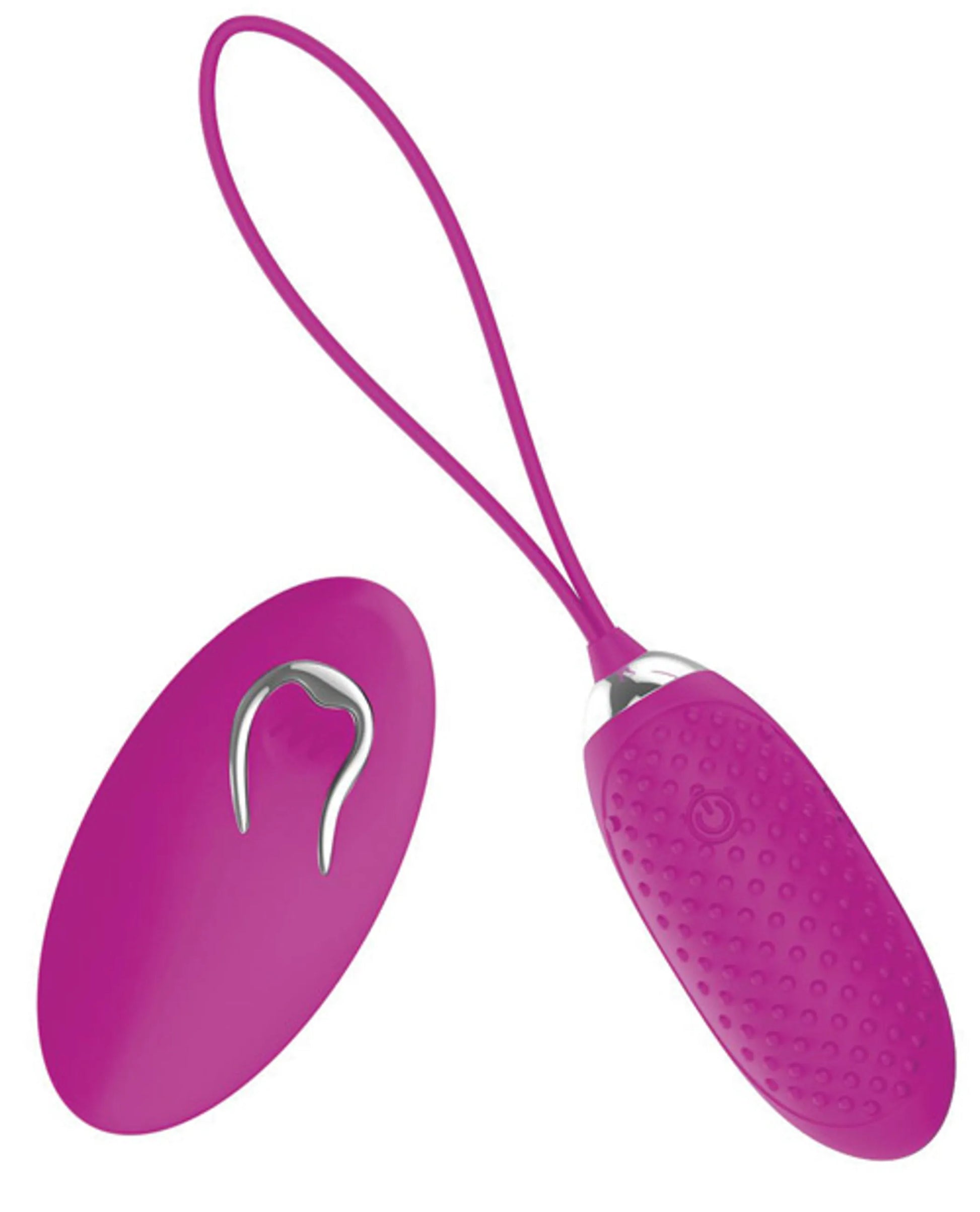 Pretty Love Joanna bullet vibrator in purple with remote control, product photo