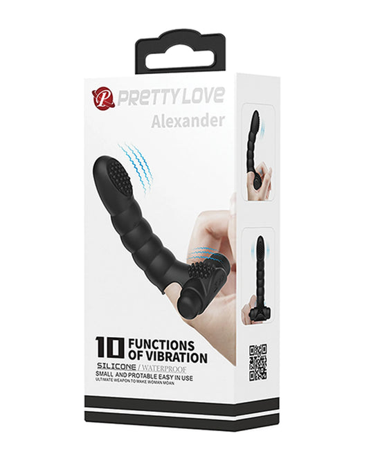 Pretty Love Alexander Finger Vibe in black, product photo