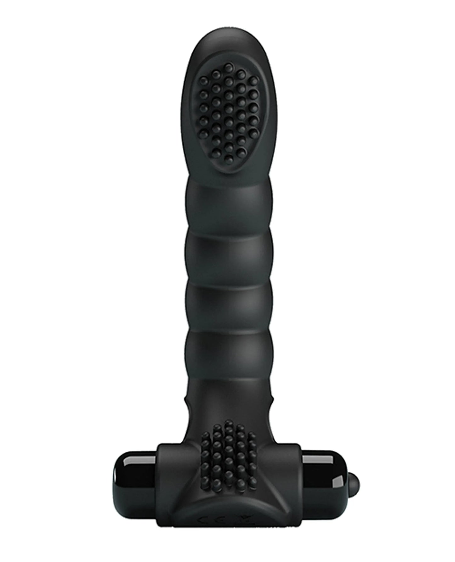 Pretty Love Alexander Finger Vibe in black, close-up detail view