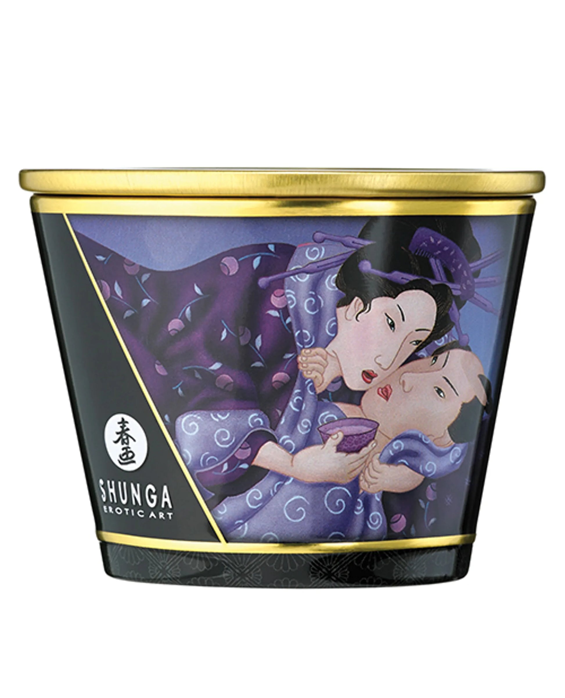 Shunga Libido Massage Candle, Exotic Fruits scent, 5.7 oz, product photo
