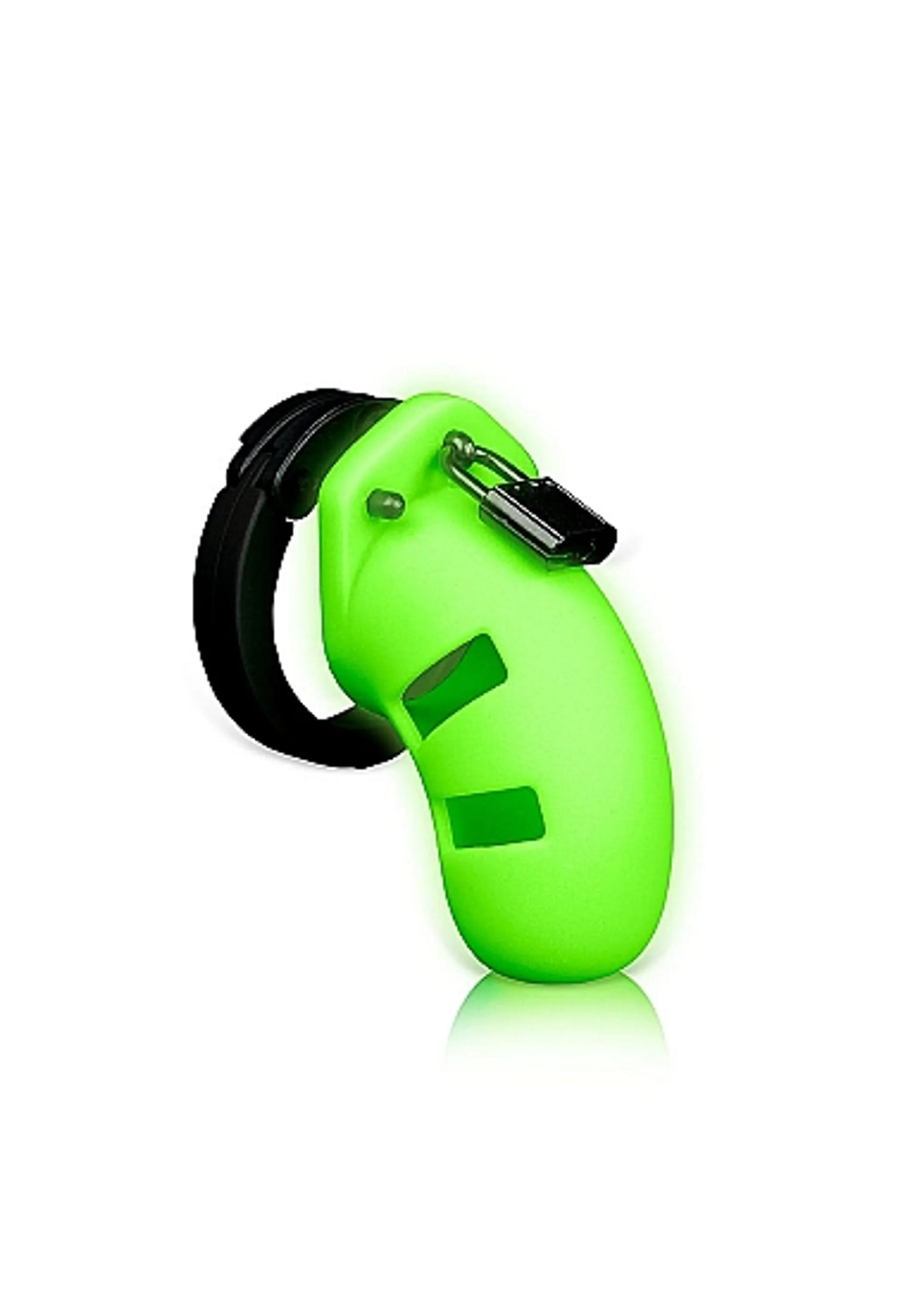 GLOW MODEL 20 COCK CAGE 3.5 IN GLOW IN THE DARK