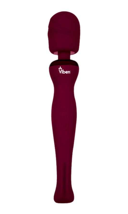 Viben Sultry Intense Wand Massager in ruby, product photo