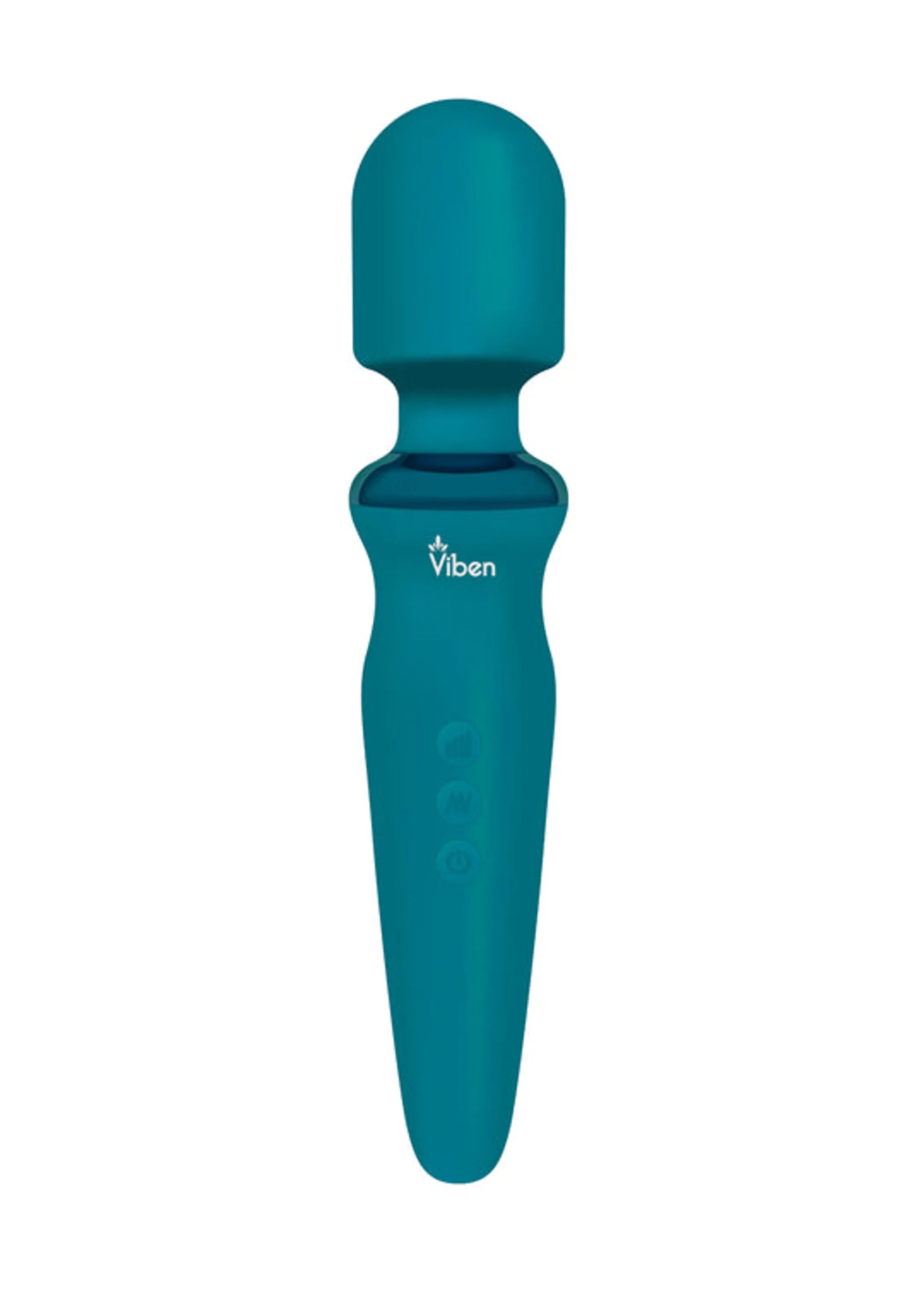 Viben Fierce Intense Wand Massager in ocean blue, product photo