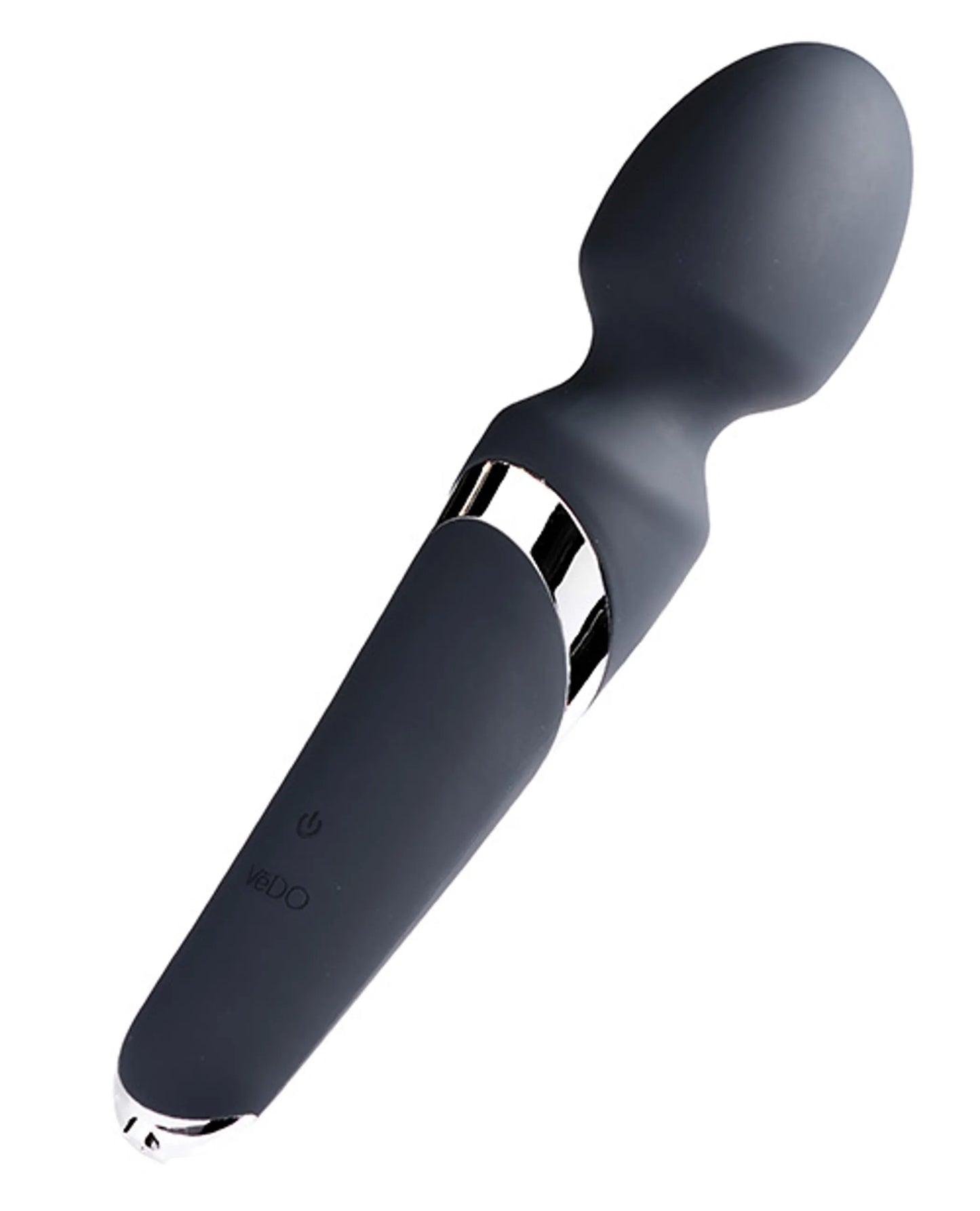 Vedo Wanda Rechargeable Wand Vibe in Just Black, product photo