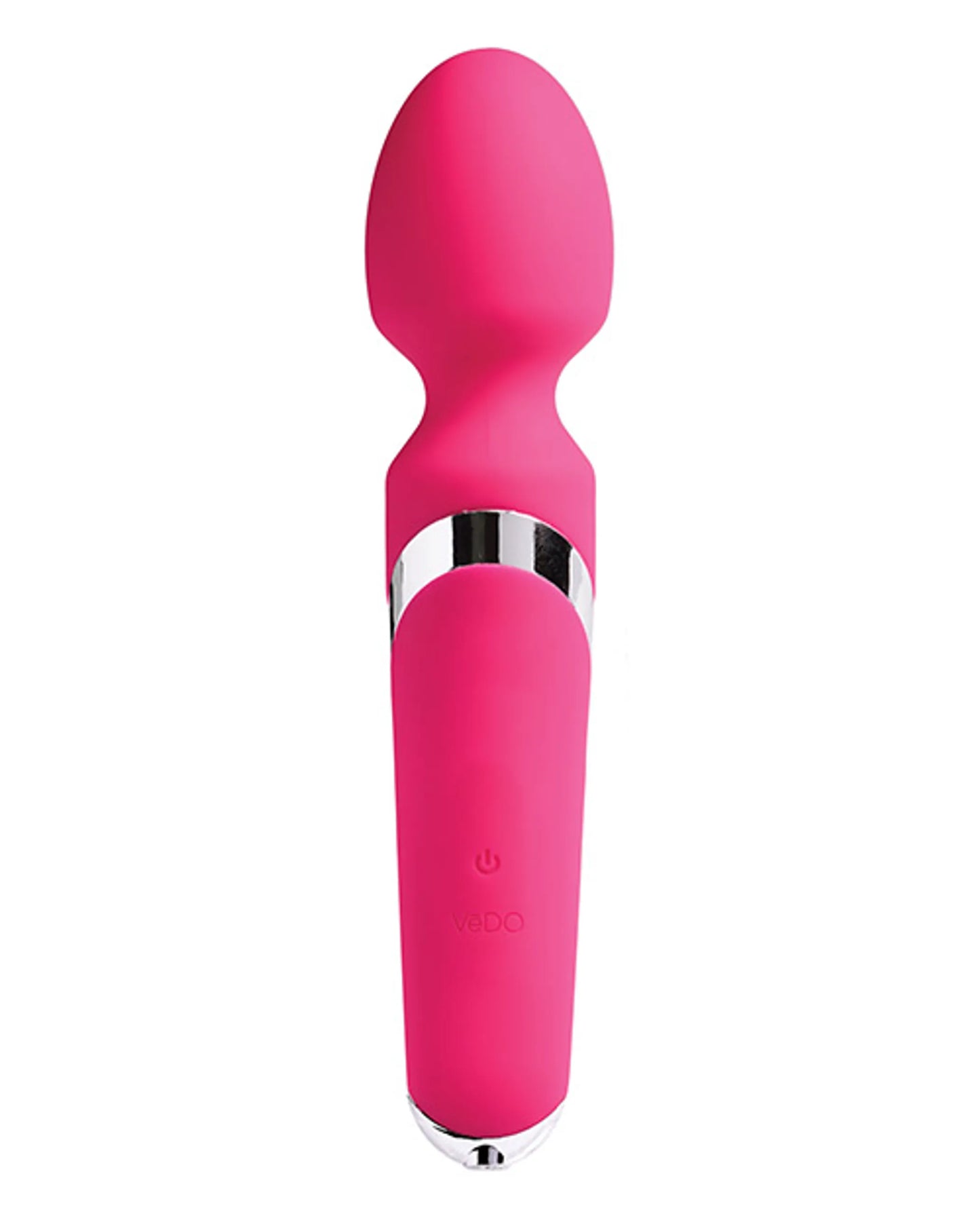 Vedo Wanda rechargeable wand vibrator in foxy pink, product photo
