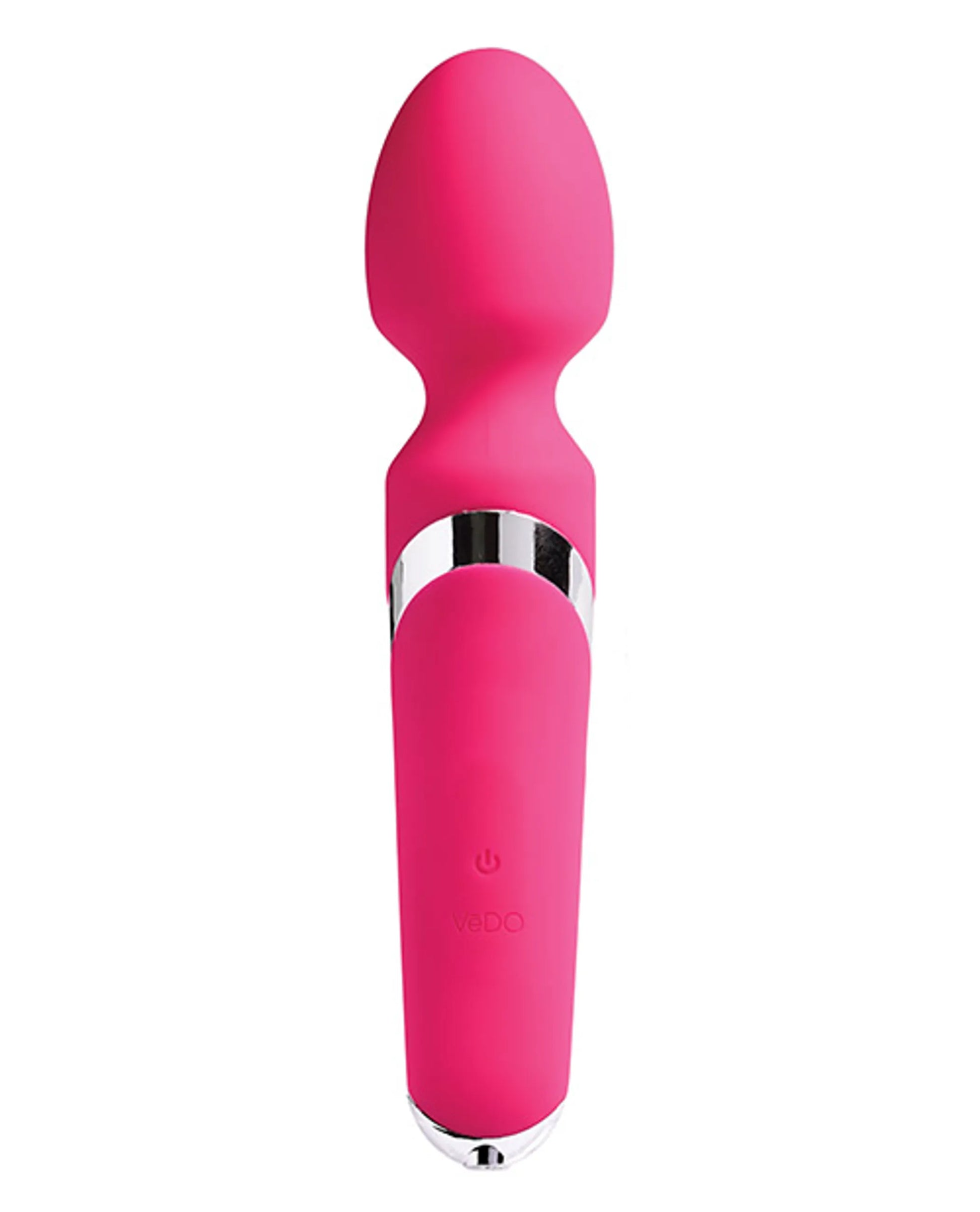 Vedo Wanda rechargeable wand vibrator in foxy pink, product photo