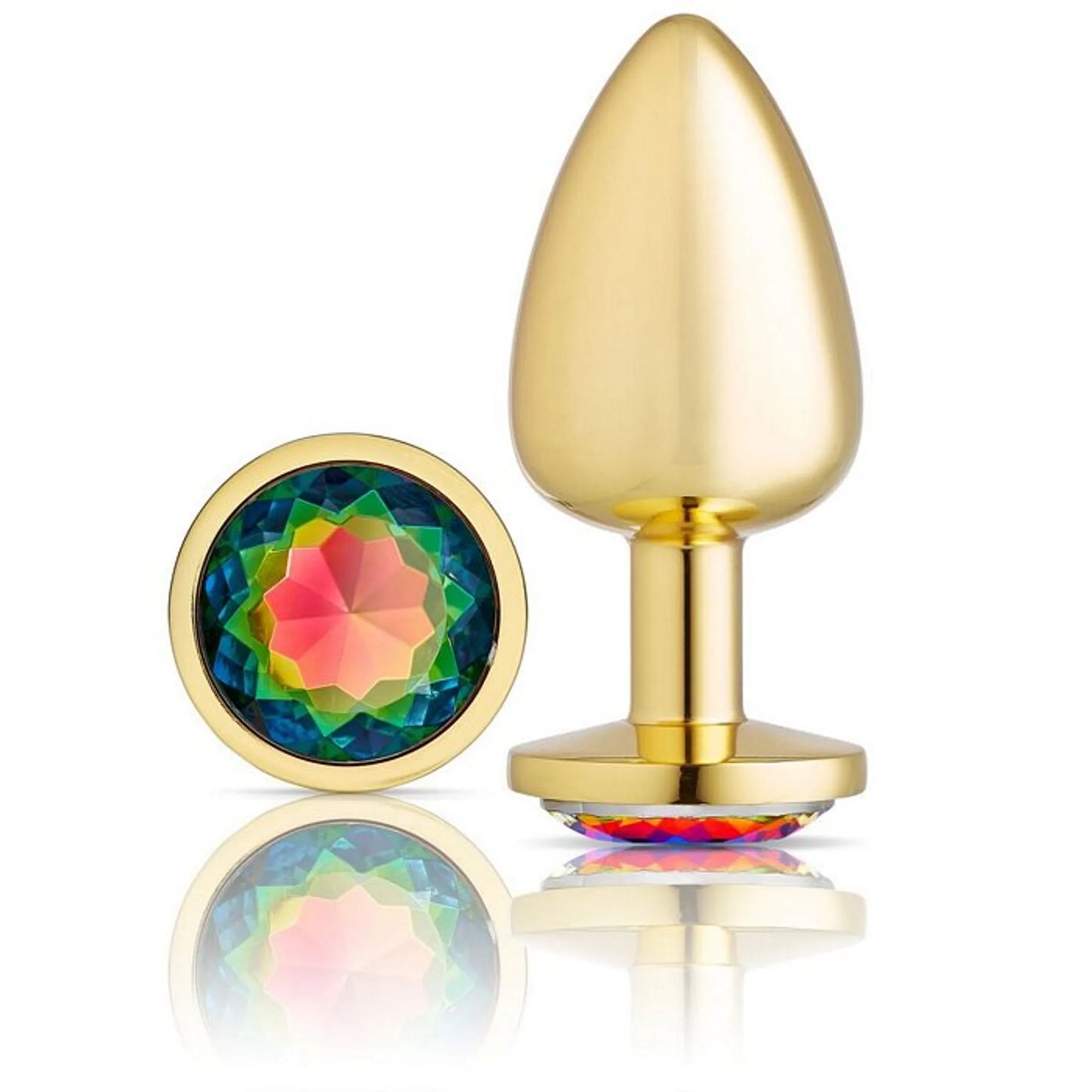 CLOUD 9 GEMS GOLD ANAL PLUG LARGE