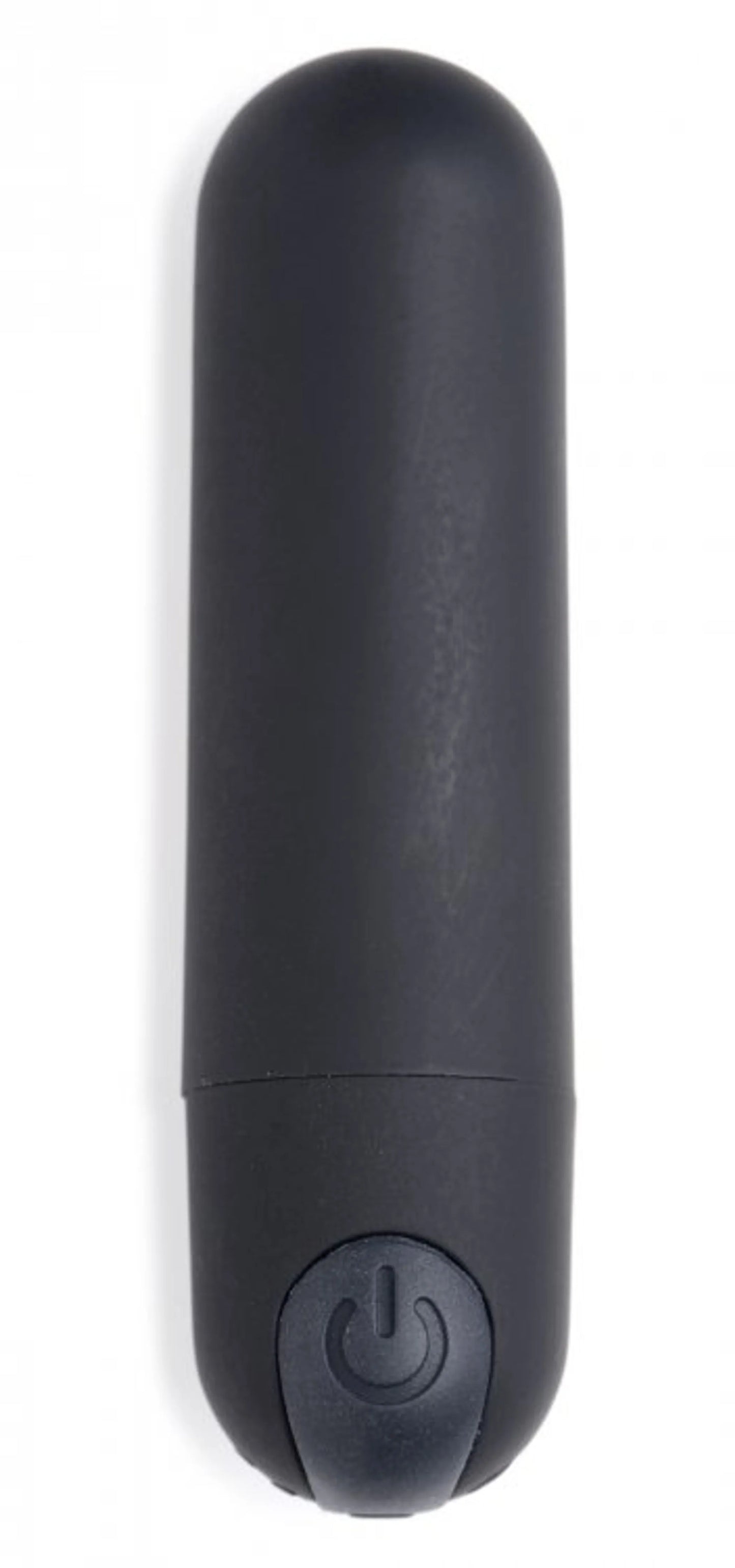 XR Brands Bang! vibrating bullet in black with remote control, product photo