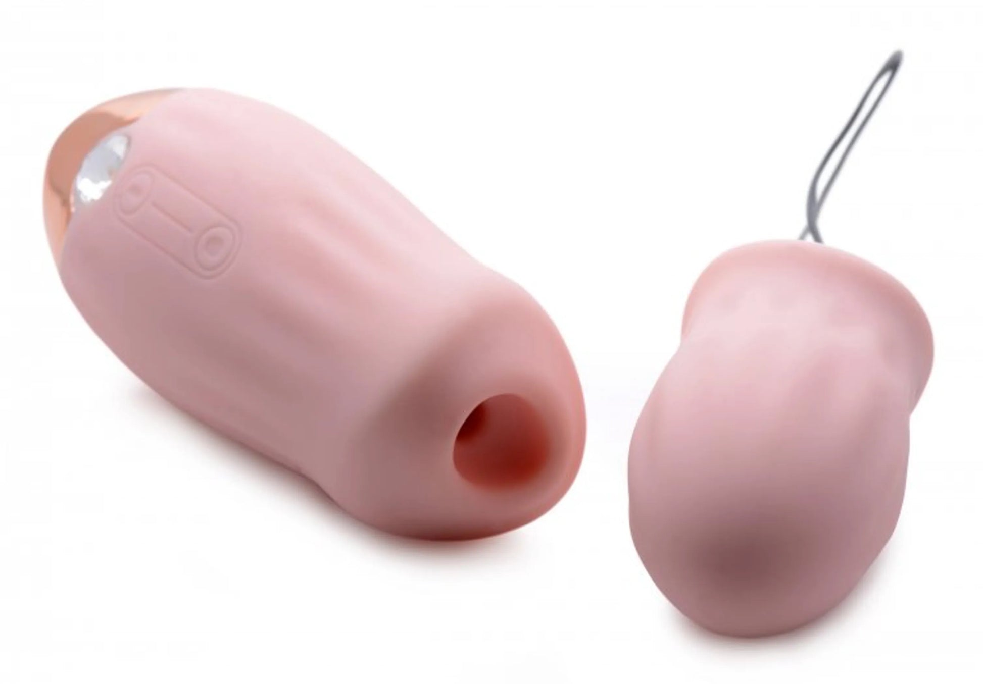 Inmi Shegasm Tandem Teaser clitoral stimulator and egg by XR Brands, retail packaging