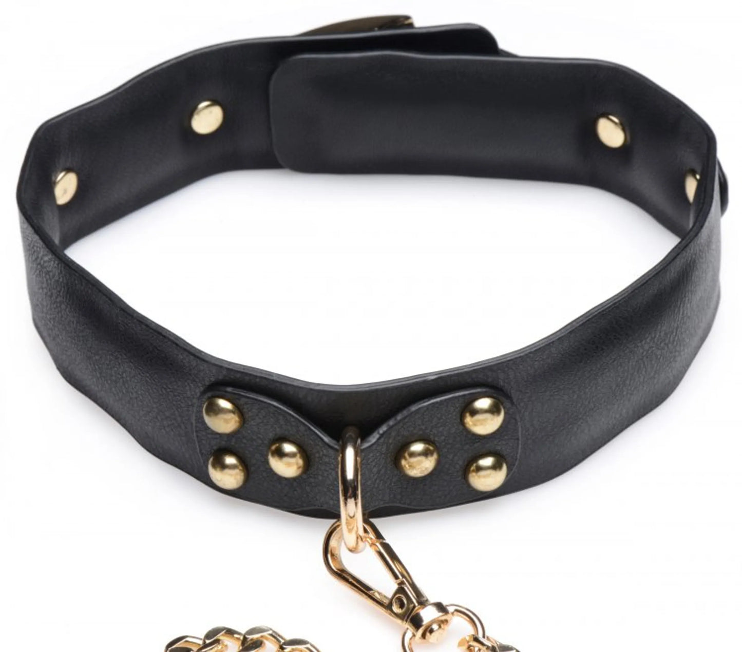 Master Series black and gold bondage set by XR Brands, product photo