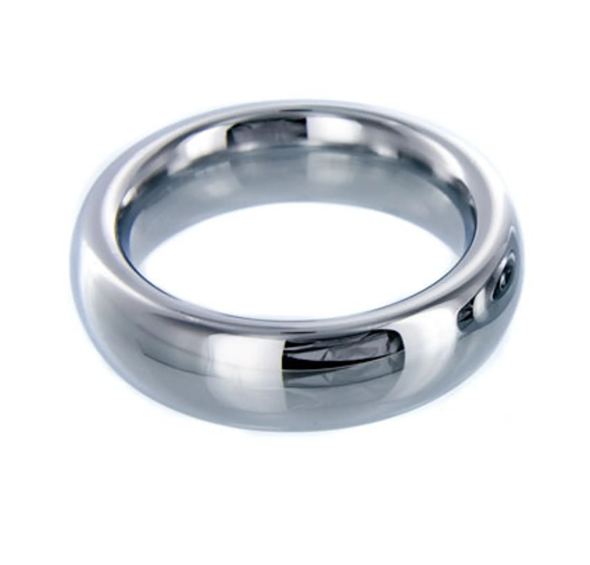 Master Series Steel Donut Cock Ring, 1.75 in, product photo