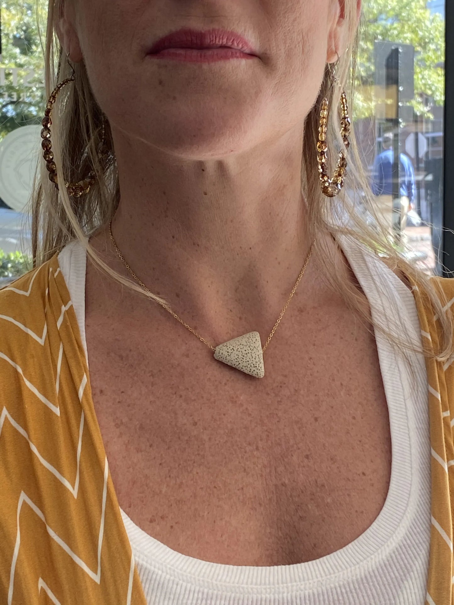 Lava Essence - Tracey Necklace SET with Hope Oil Blend